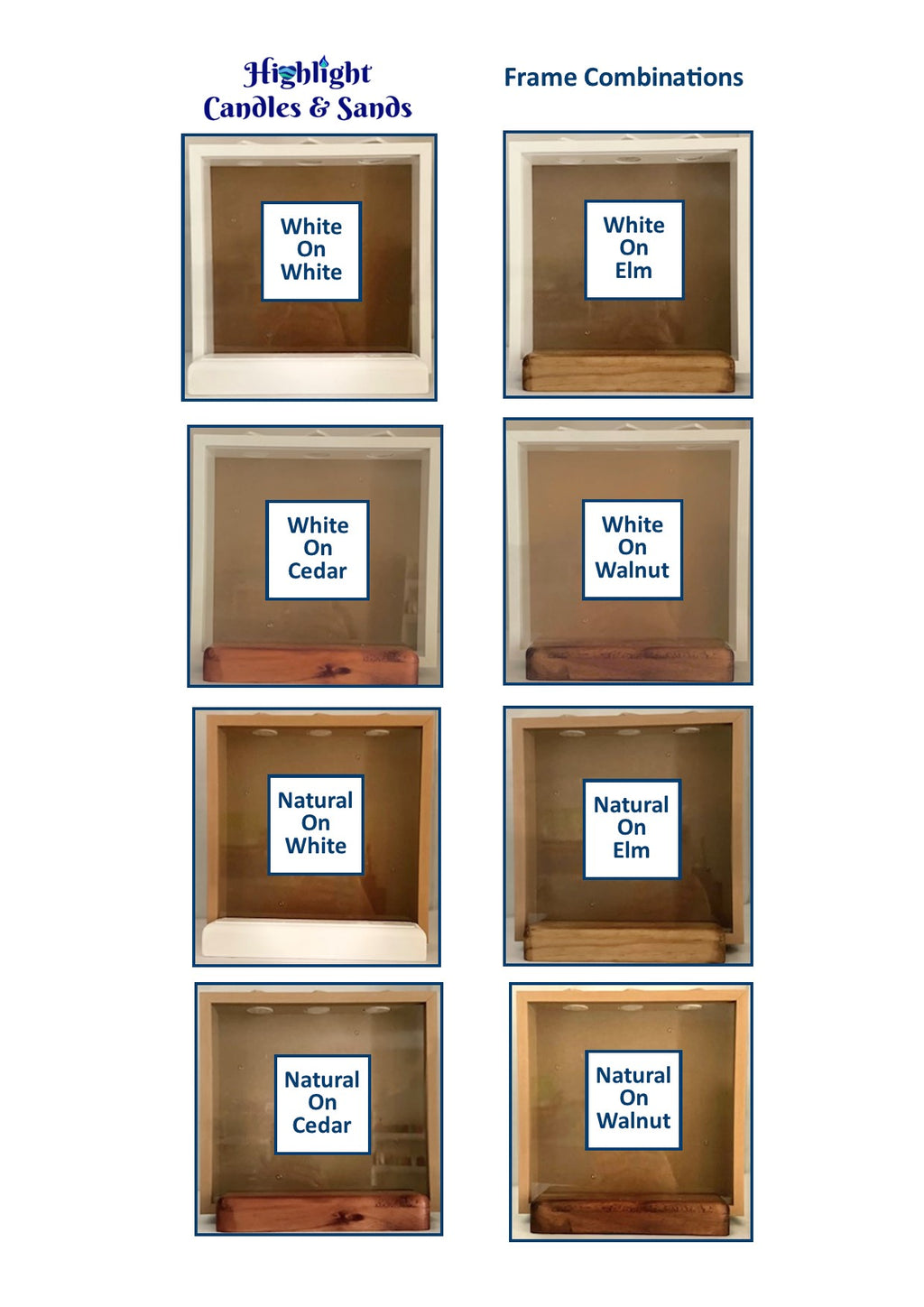 Courtyard Naming Day Sand Unity Ceremony 9 Piece Set Personalized