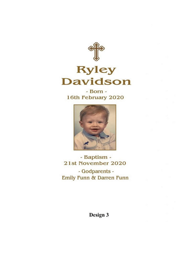Baptism Personalized Candle Elegance