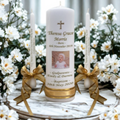 Baptism Personalized Candle Unity Set Double Classic