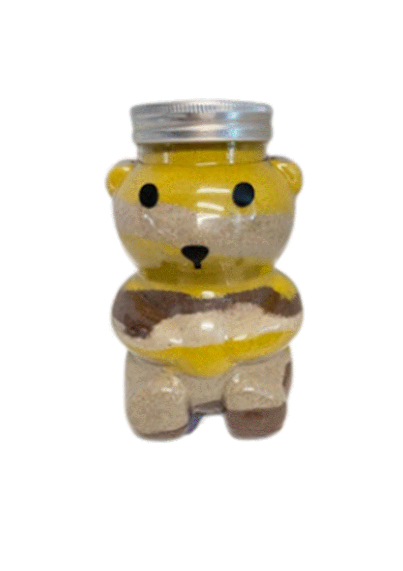 Sand Art Bottle Set -Bear- Large
