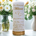 Bridesmaid Personalized Candle Double Classic