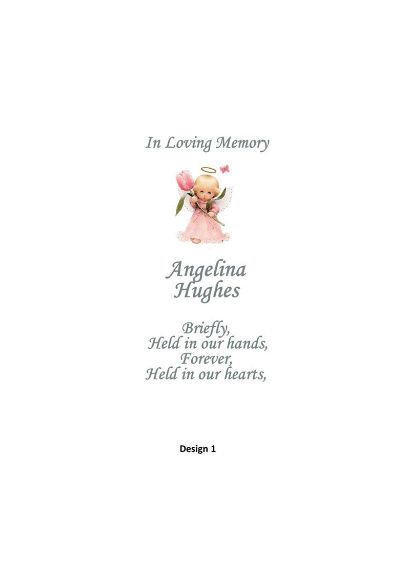 Child Memorial Personalized Candle Elegance