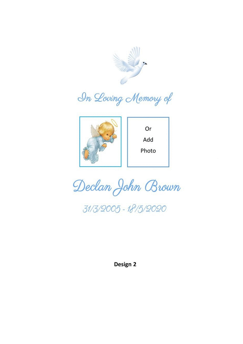 Child Memorial Personalized Candle Elegance