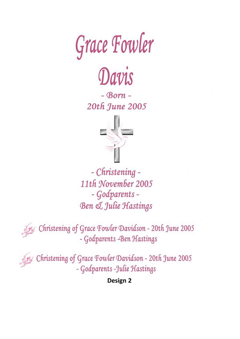 Christening Personalized Candle Unity Set Elegance