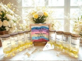 Courtyard Wedding Sand Unity 9 Piece Set Personalized