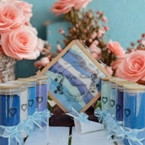 Diamond Naming Day Sand Unity Ceremony 9 Piece Set Personalized