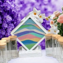 Sand Unity Ceremony Diamond 9 Piece Set Non-Personalized