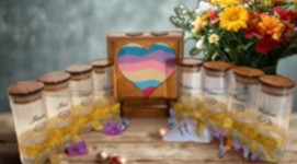 Eternity Sand Ceremony 9 piece Set Non-Personalized