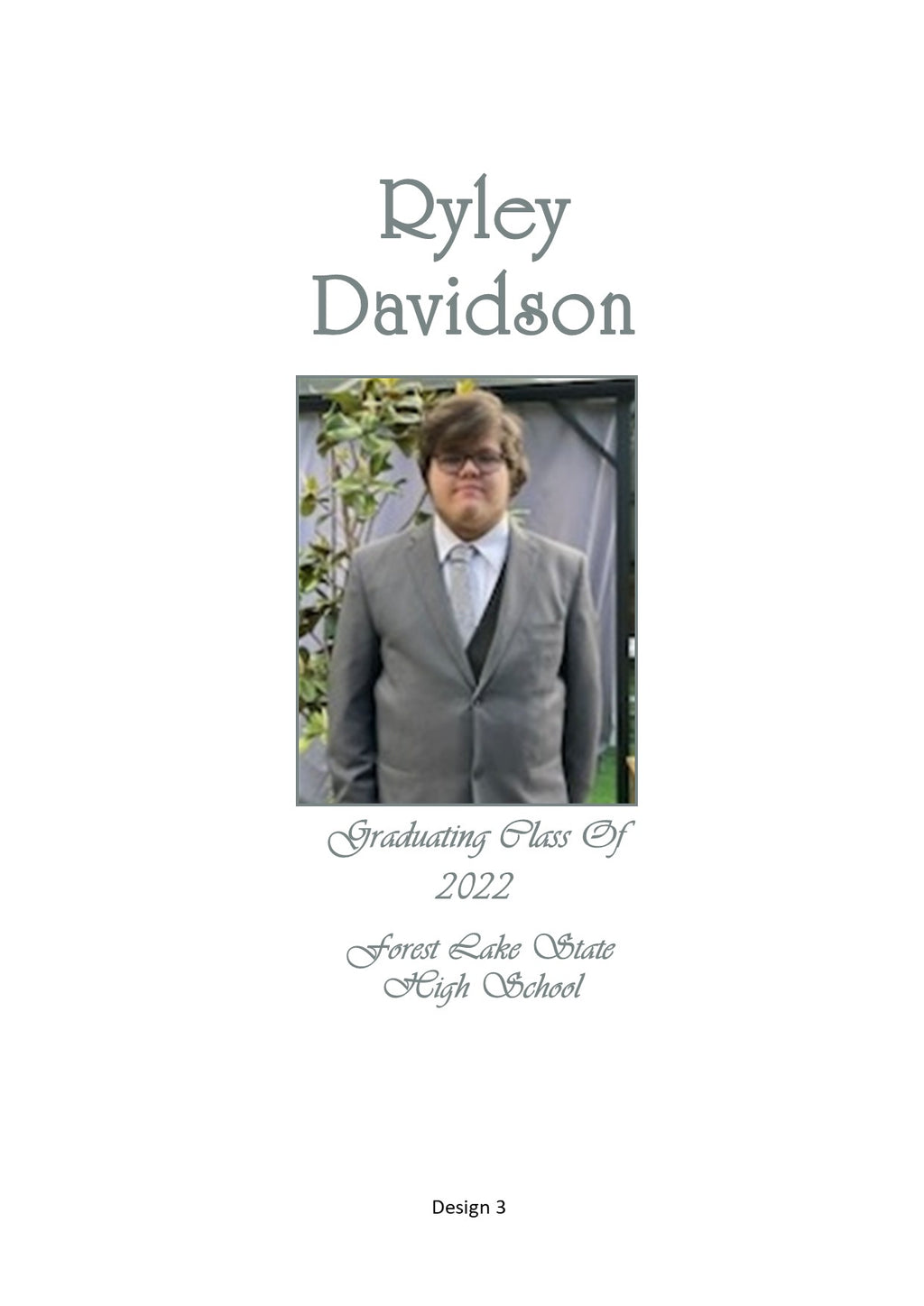Graduation Personalized Candle Elegance