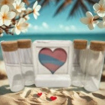 Hearts Forever Sand Unity Ceremony Set of 5 Non-Personalized