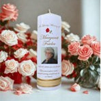 Memorial Personalized Candle Classic