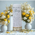 Mother of the Groom Personalized Candle Elegance