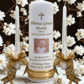 Naming Day Personalized Candle Unity Set Double Classic