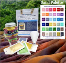 Sand Art Bottle Set -Panda Bandit - Extra Large