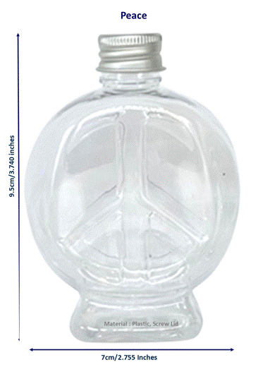 Sand Art Bottle Set - Peace -Meduim