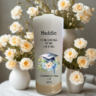 Graduation Personalized Candle Classic