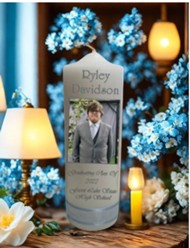 Graduation Personalized Candle Classic