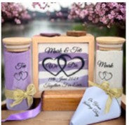 Dreams Renewal of Vows Sand Unity 3 Piece Set Personalized