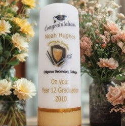 School Graduation Candle