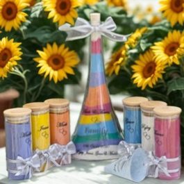 Sonata Wedding Sand Unity 7 Piece Set Personalized