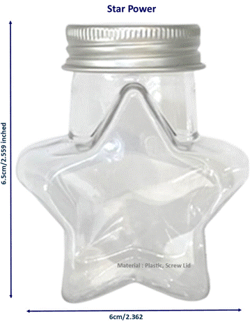 Sand Art Bottle Set -Star Bright - Small