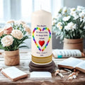 Teacher Personalized Candle Shape My Mind