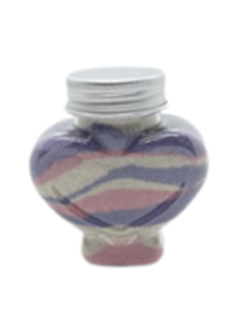 Sand Art Bottle Set - Tiny Heart - Extra Small