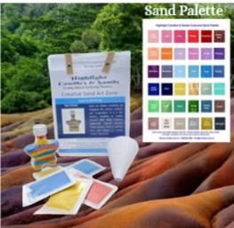 Sand Art Bottle Set - Twittle Star - Extra Small