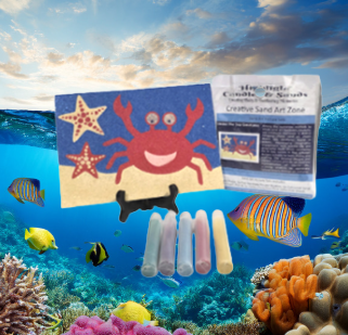 Sand Art Picture Project Set - Under the Sea Creatures