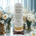 Wedding Memorial Personalilzed Candle Classic