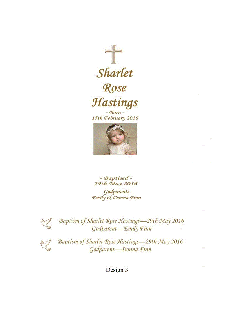 Baptism Personalized Candle Unity Set Ornate