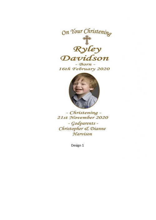 Christening Personalized Candle Unity Elegance