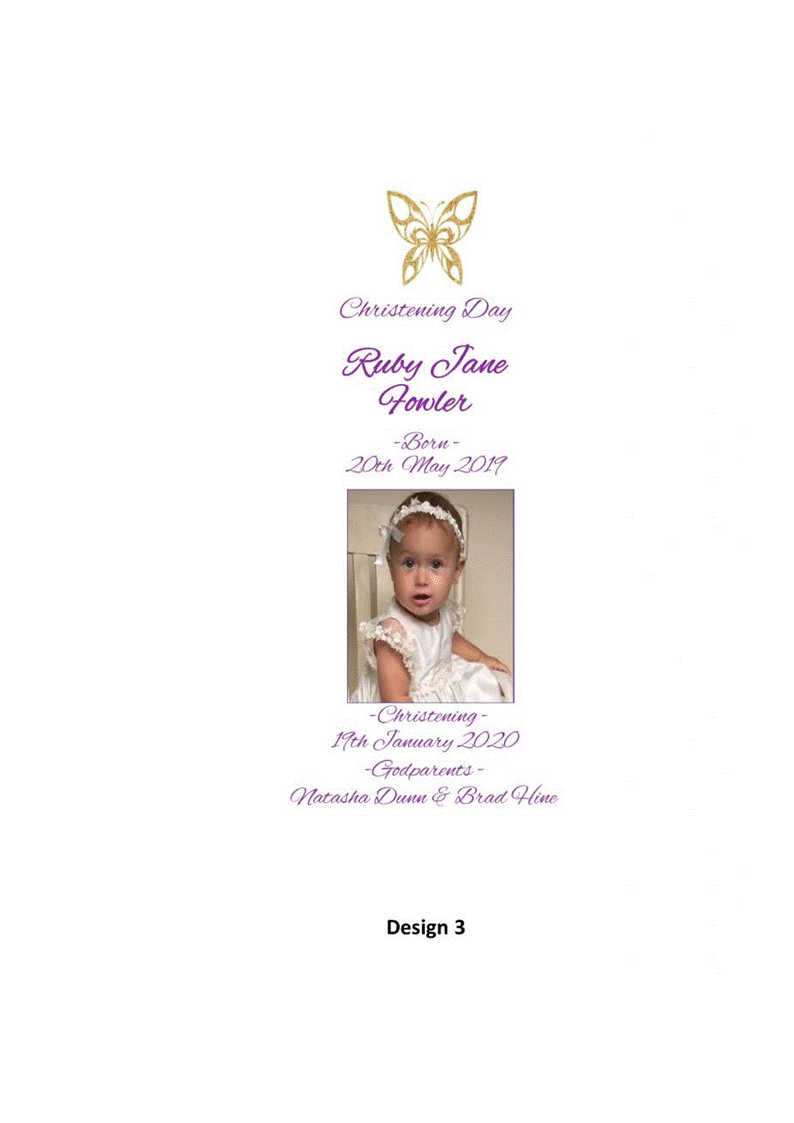 Christening Personalized Candle Unity Elegance