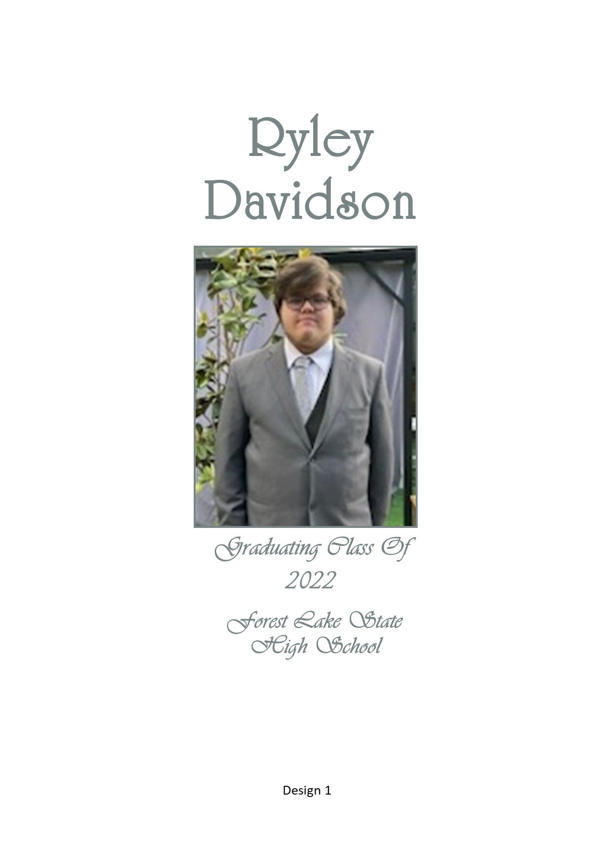 Graduation Personalized Candle Classic