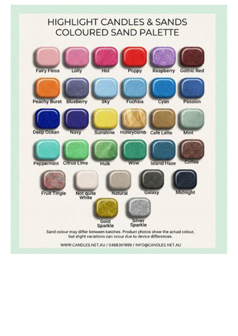 Art Sand Pens Set