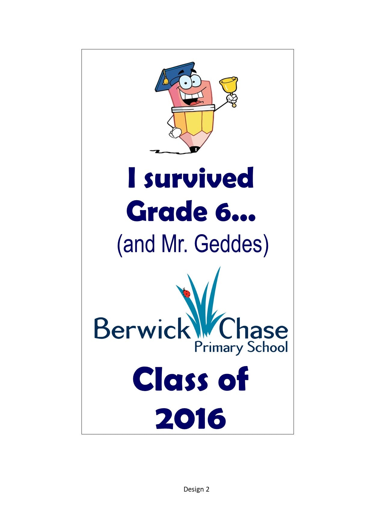 School Graduation Candle